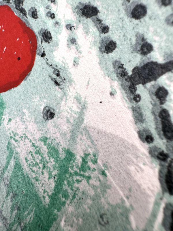 La paix universelle (Lithograph) — Teh-Chun CHU — Detail view