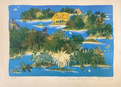 Iracema (1924-2006) // Paraíso tropical (Lithograph) -  Artistes Divers
