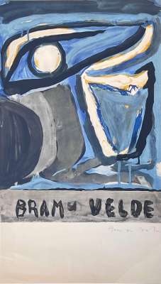 Untitled (Lithograph) - Bram   VAN VELDE