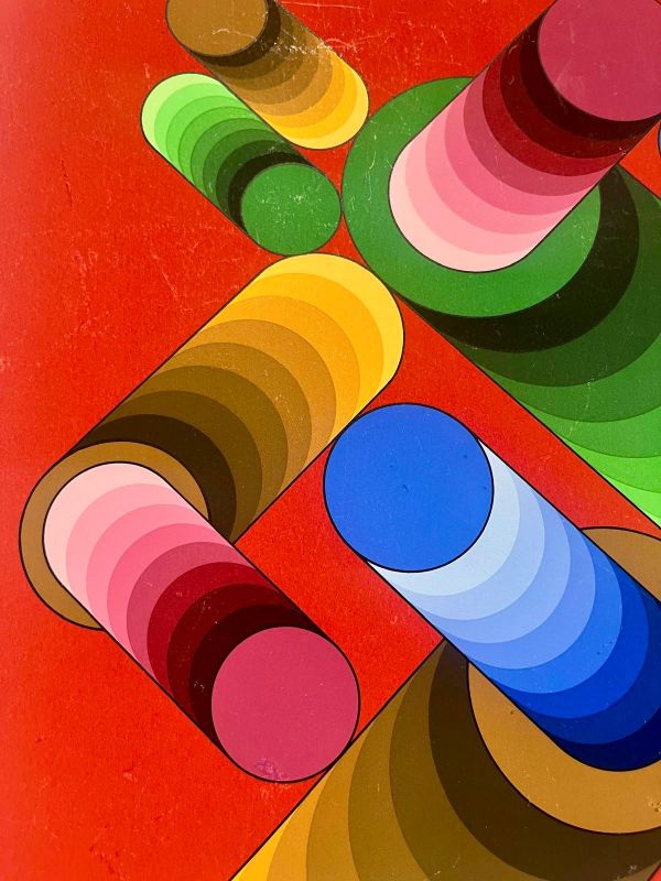 Oslop (Sérigraphie) - Victor  VASARELY