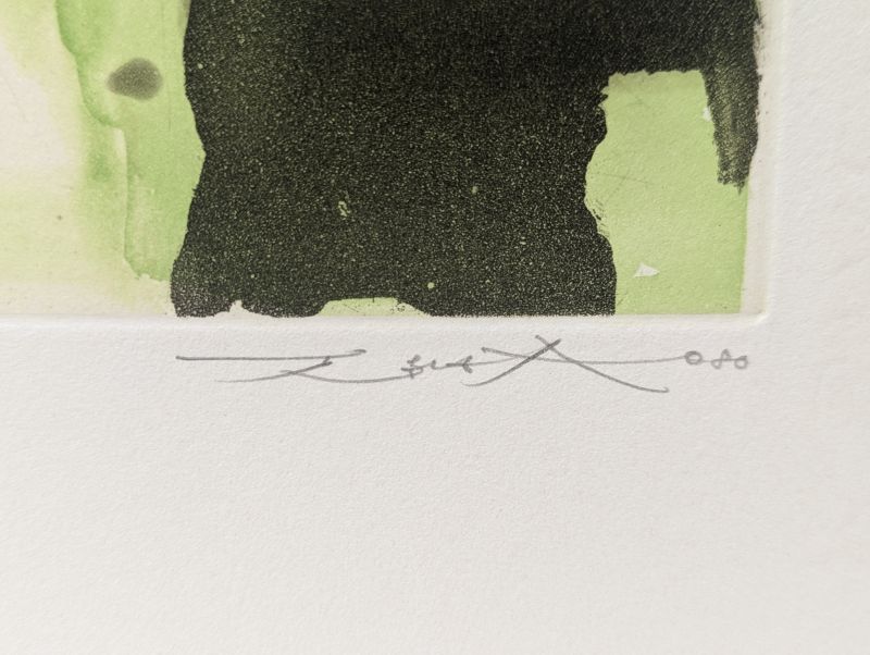 Beauregard (Frontispice) (Radierung und Aquatinta) - Wou-ki  ZAO