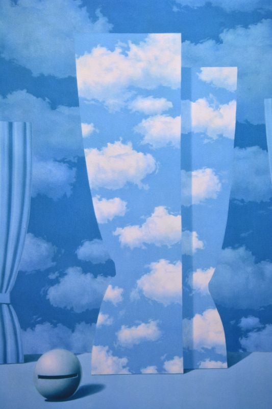La Peine Perdue (Farblithographie) - René MAGRITTE