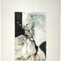Virgil Nevjestic (1935-2009) // Naissance de l'amour (Radierung und Aquatinta) — Artistes Divers