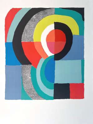 Sans titre (Litografía) - Sonia DELAUNAY