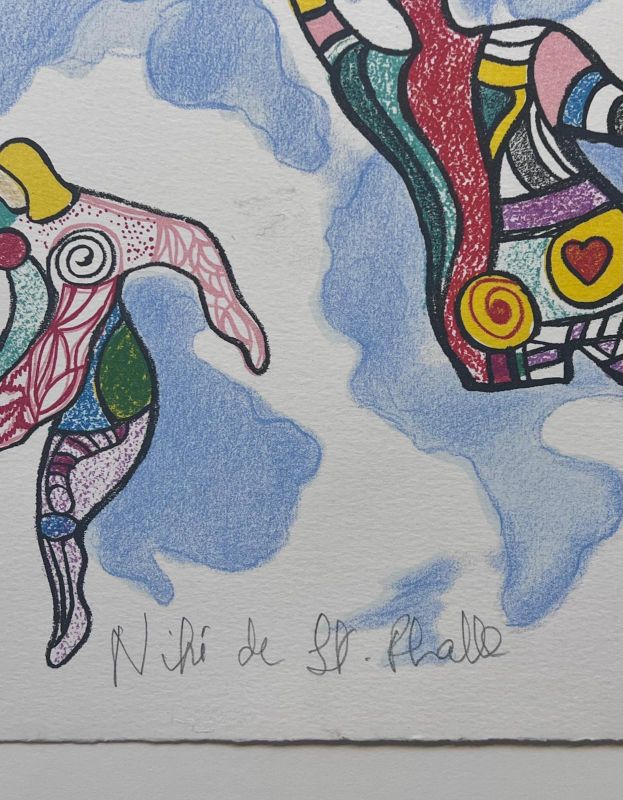 La danse &eacute;clat&eacute;e (Lithographie) - Niki DE SAINT PHALLE