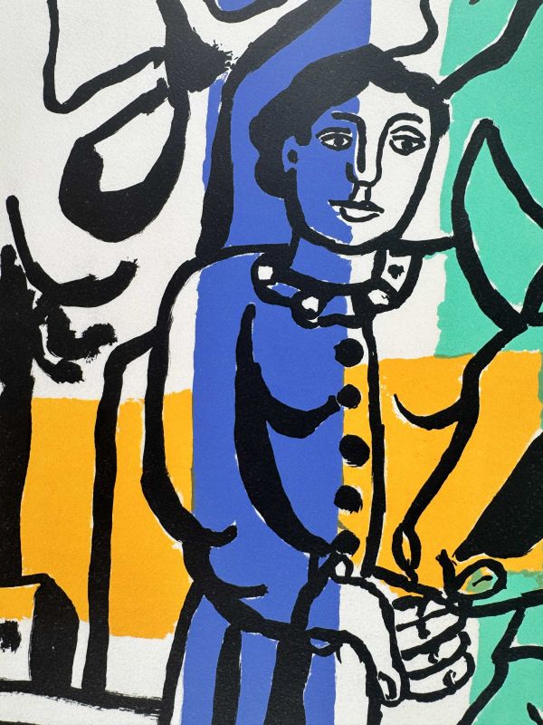 La Vach&egrave;re (Lithographie) - Fernand LEGER