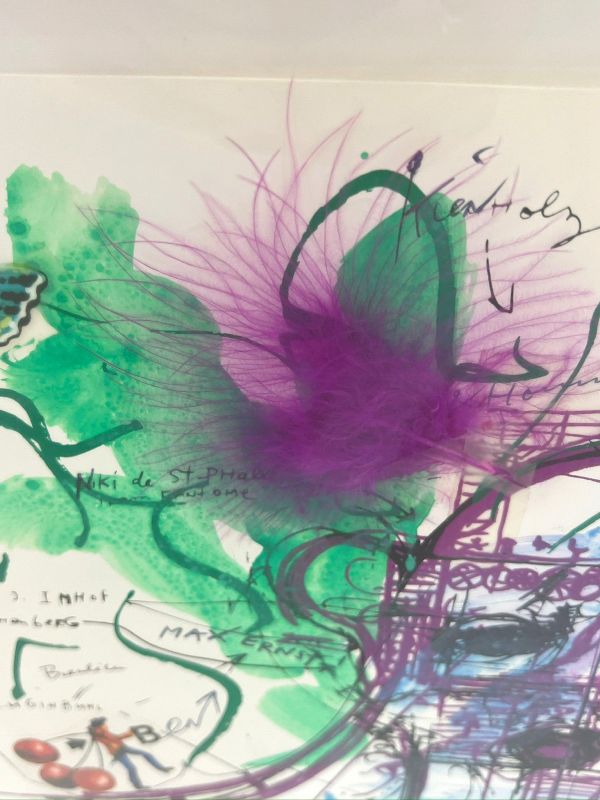 Le Monstre dans la forêt (Hommage à Yves Klein) (Technique mixte (moderne)) - Jean TINGUELY
