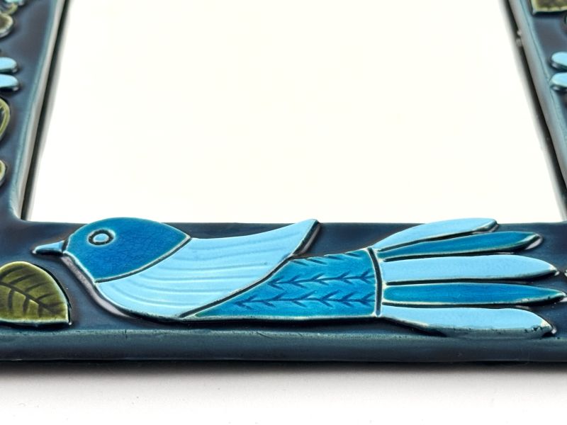 Spiegel Polynesien (Keramik) - Mithé ESPELT