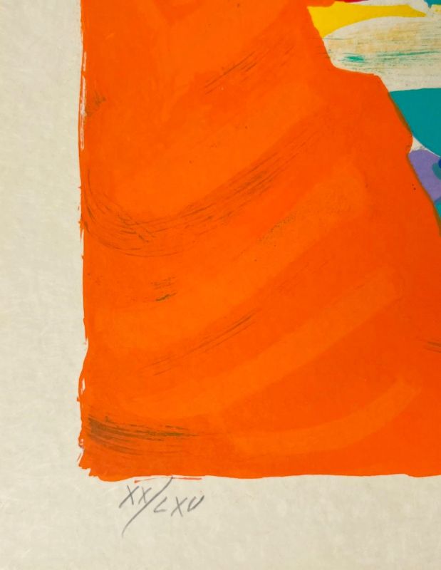 Sunshine Cat (Lithographie) - Karel APPEL