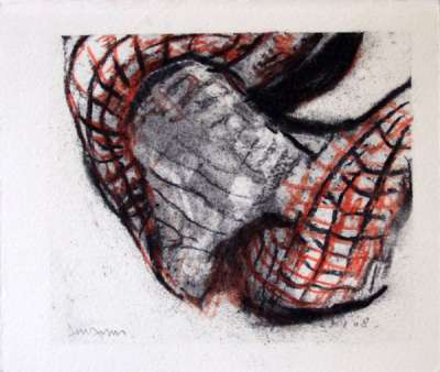 Entre nous (Fusain (contemporain)) - Jean-Jacques  DOURNON