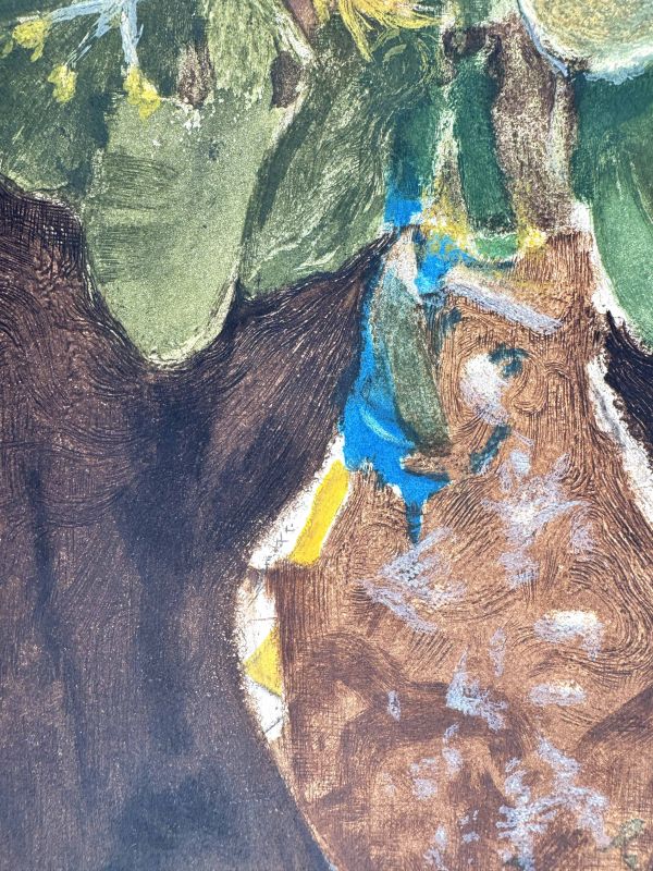 Les Marguerites (Eau-forte et aquatinte) - Georges BRAQUE