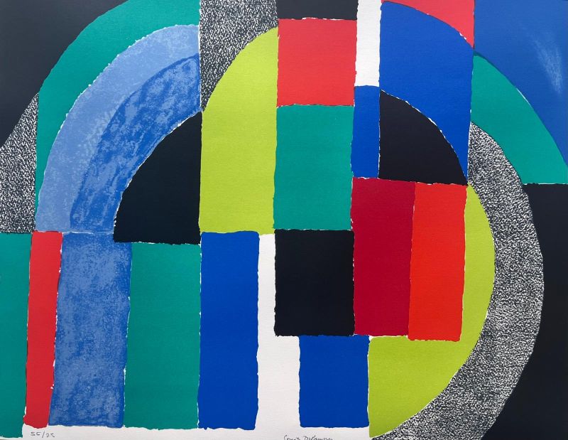 Viking (Lithograph) - Sonia DELAUNAY