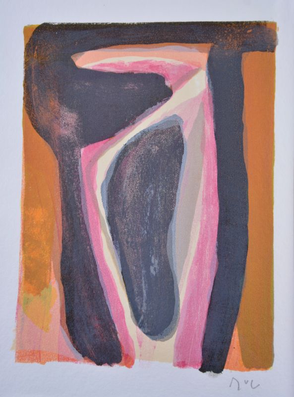 En sus voces, las aguas (Litografía) - Bram   VAN VELDE