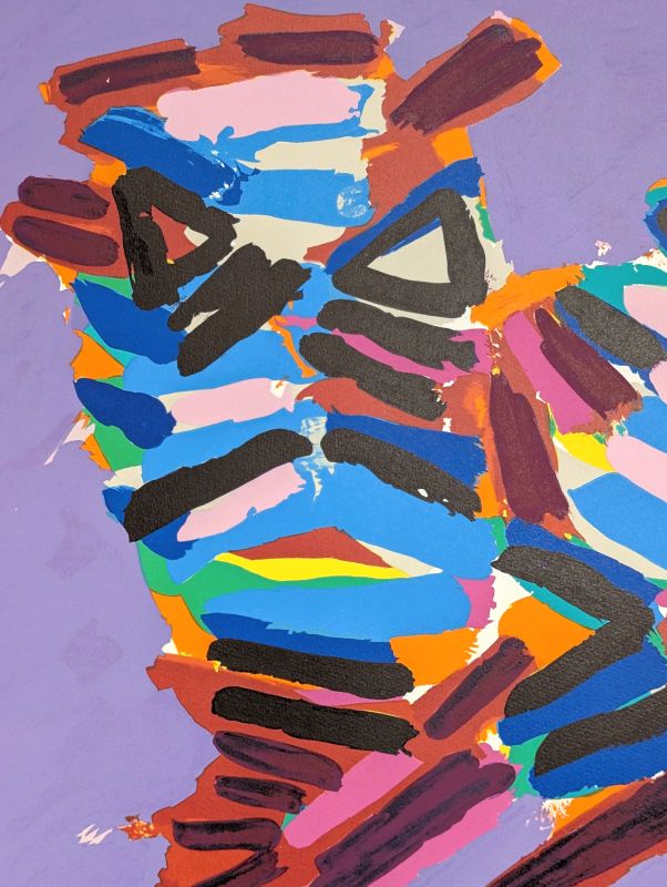 Innocent Cat (Litografía) - Karel APPEL