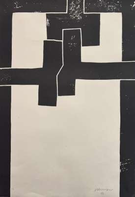 Barcelona I -1971 (Lithograph) - Eduardo CHILLIDA