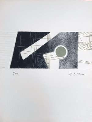 Image du temps (Engraving) - Jacqueline DEBUTLER