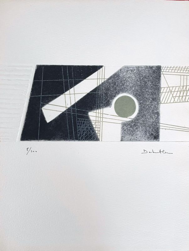 Image du temps (Engraving) - Jacqueline DEBUTLER