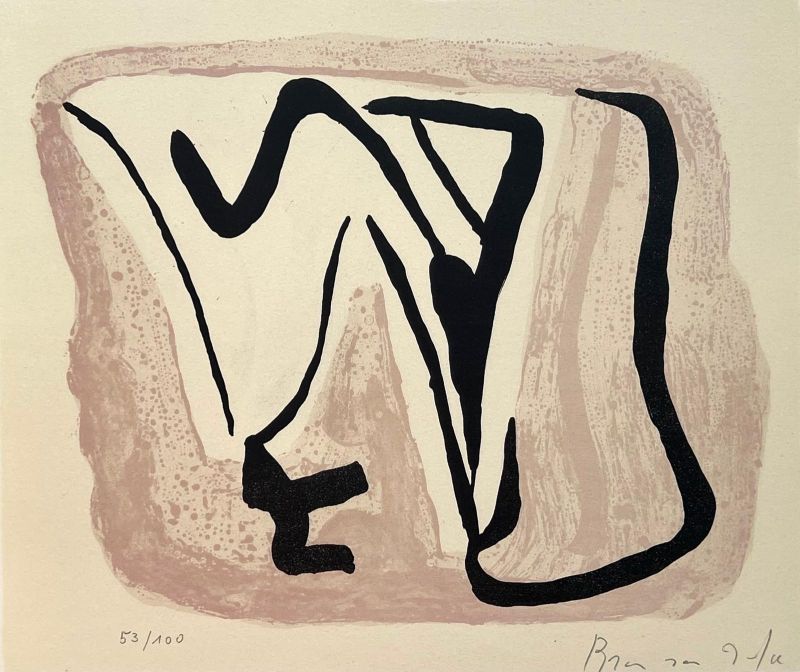Sans titre (Lithographie) - Bram   VAN VELDE