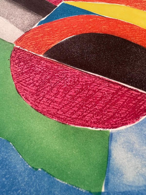 Plougastel (Aguafuerte y aguatinta) - Sonia DELAUNAY