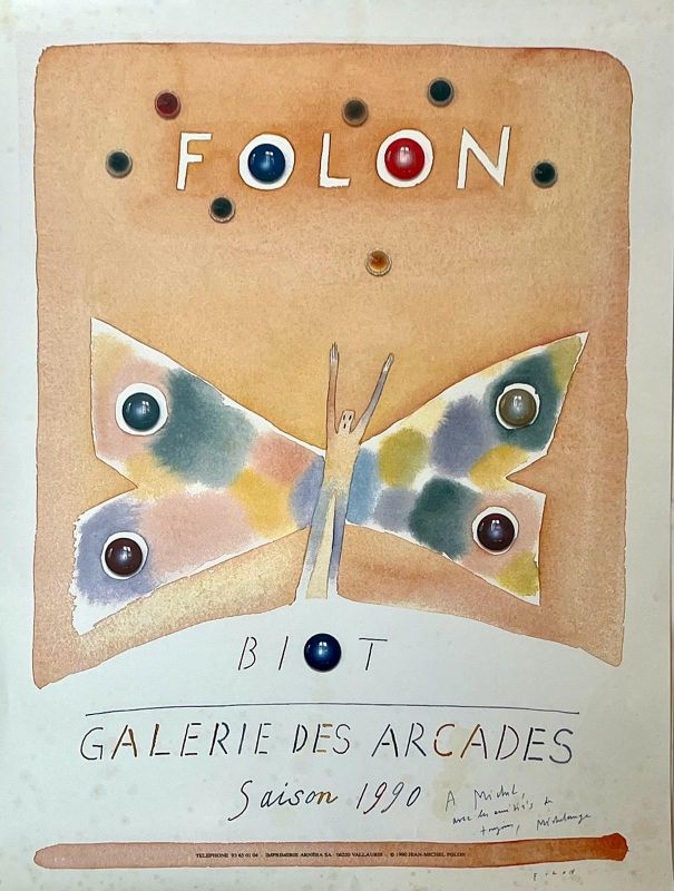 Folon (Poster) - Jean-Michel FOLON