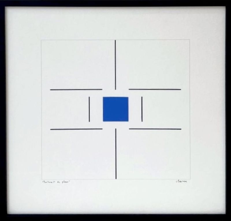 Portrait de phase (Technique mixte (moderne)) - Geneviève CLAISSE