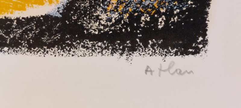 Astarté (Lithographie) - Jean-Michel ATLAN