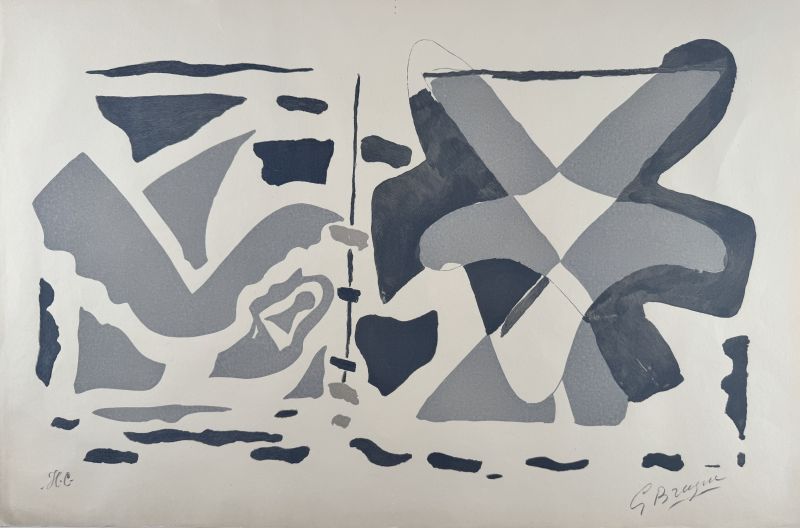 Si je mourais l&agrave;-bas (Wood engraving) - Georges BRAQUE