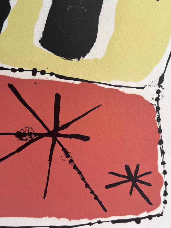 Exposition à la Galerie Matarasso, Nice, 1957 (Litografía) - Joan  MIRO