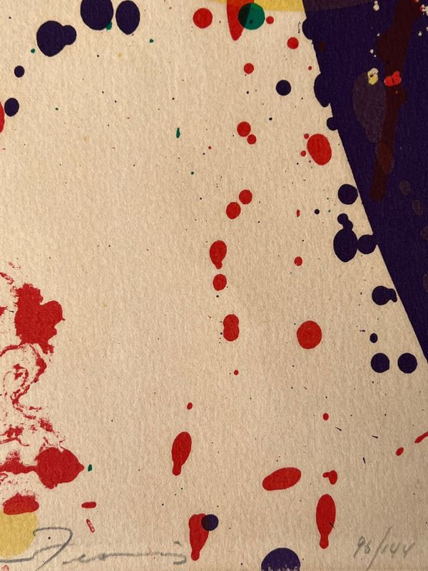 Untilted (Lithograph) - Sam FRANCIS