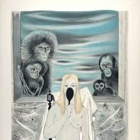 Roger Chapelain-Midy (1904-1992) // Nu aux singes (Lithograph) — Artistes Divers — Front view