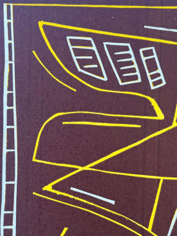 Alberto Magnelli // Hommage &agrave; Hans Arp (Farblithographie) -  Artistes Divers