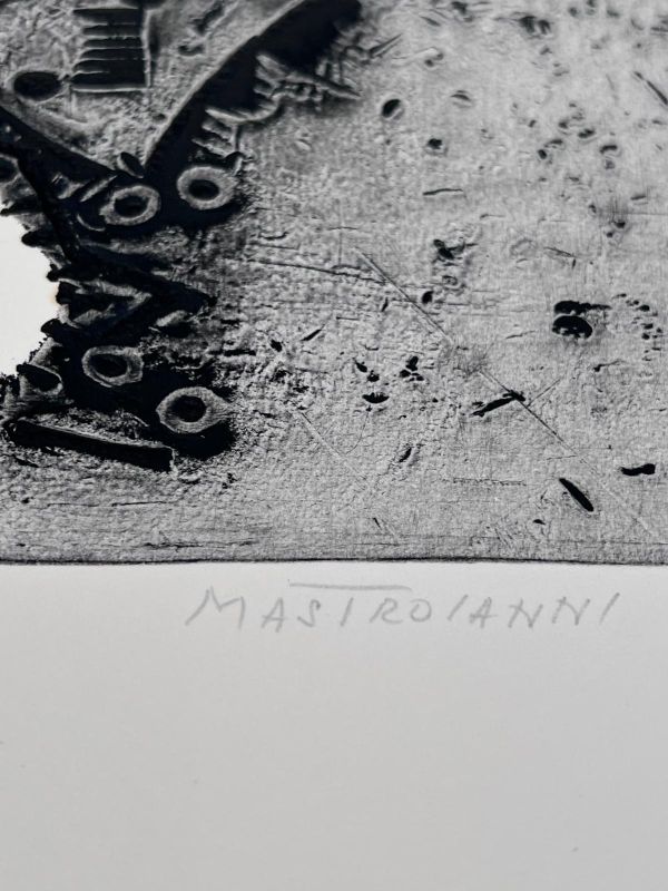 Umberto Mastroianni (1910-1988) // Sans titre (Radierung) -  Artistes Divers