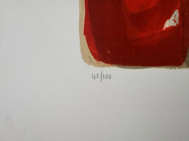 Sin t&iacute;tulo (Litografía) - Bram   VAN VELDE