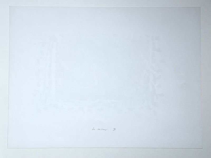 Las estaciones de Saint-Cyr-en Arthies n.&ordm; 2, Les Hautes Grouettes (Litografía) - Jean-Paul RIOPELLE