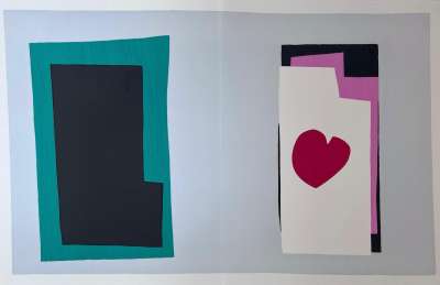 Le coeur (Lithographie) - Henri  MATISSE