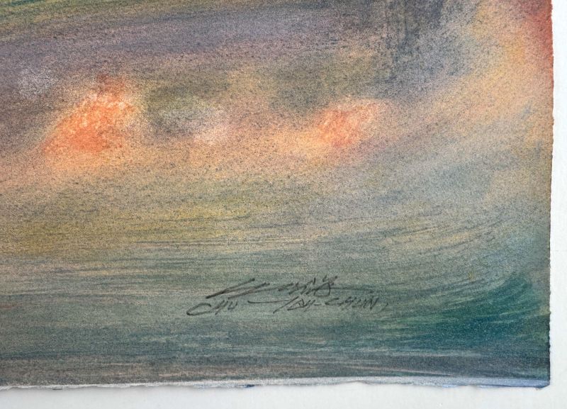 Aurora (Lithograph) - Teh-Chun CHU