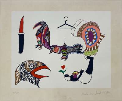 Help (Silksreen) - Niki DE SAINT PHALLE