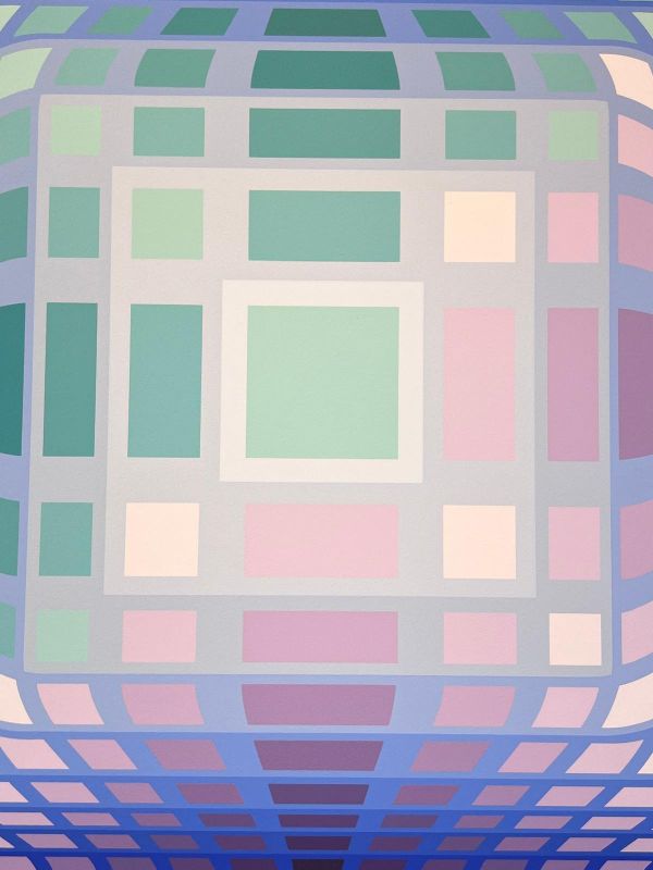 Koska-Pint (Serigrafía) - Victor  VASARELY