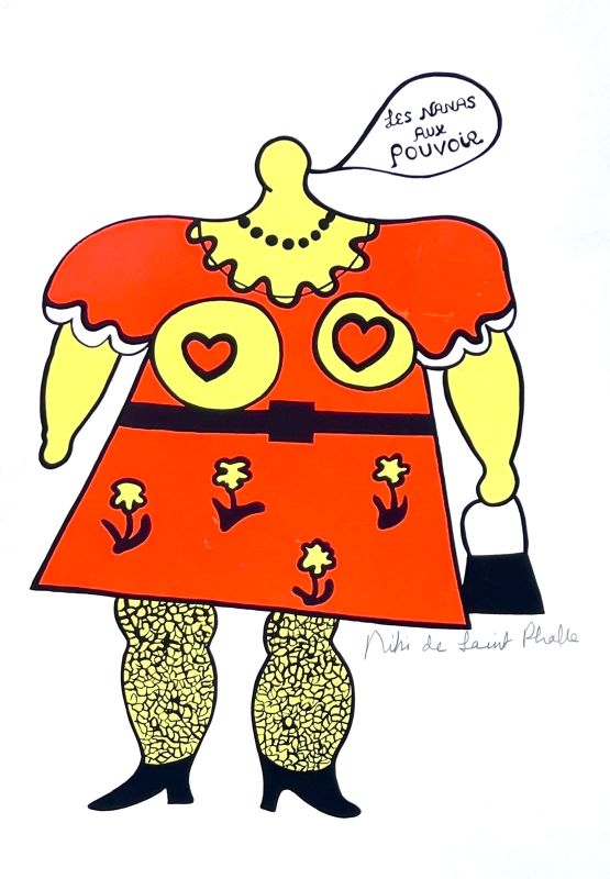 Les Nanas aux pouvoir (Siebdruck) - Niki DE SAINT PHALLE