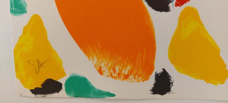 Loire verticale (Lithographie) - Olivier DEBRE