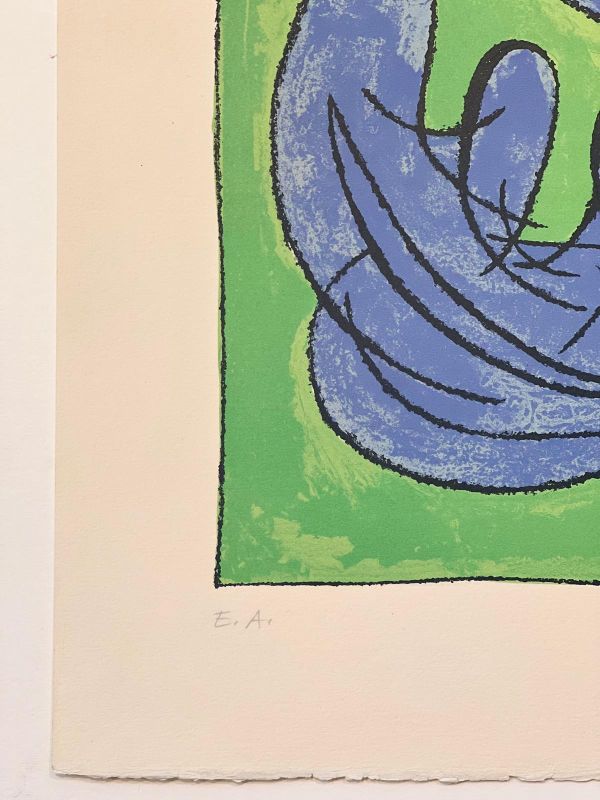 Ubu roi (planche 12) (Lithograph) - Joan  MIRO