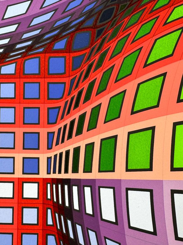 Lava (Siebdruck) - Victor  VASARELY
