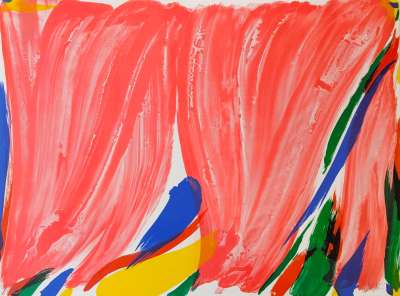 Signe-paysage (Lithograph) - Olivier DEBRE