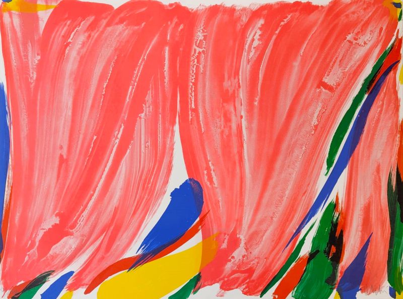 Signe-paysage (Lithograph) - Olivier DEBRE