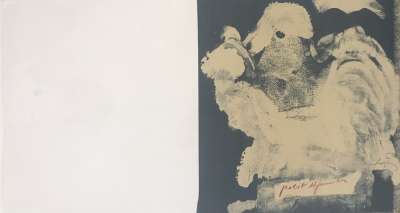 Petit déjeuner (Lithographie) - Antoni  TAPIES