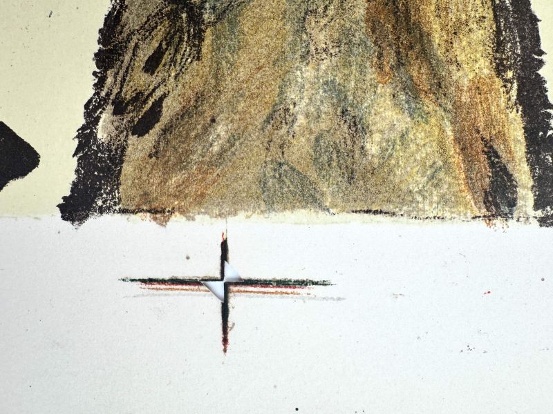 La nuit de Saint Jean de Luz (Lithographie) — MAN RAY — Zoom détail