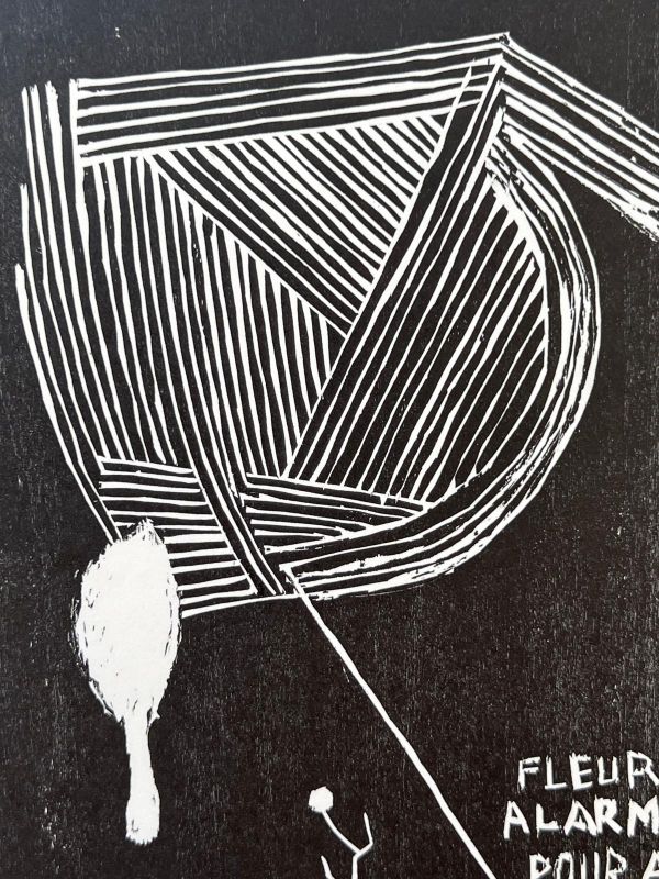 Michel Seuphor (1901-1999) // Hommage &agrave; Hans Arp (Litografía) -  Artistes Divers