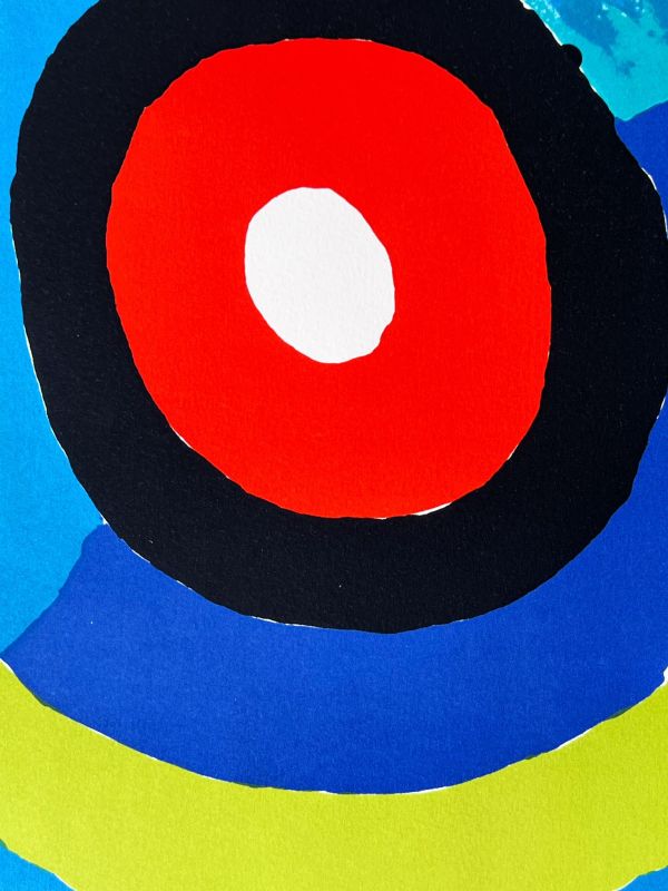 Cible (Lithograph) - Sonia DELAUNAY