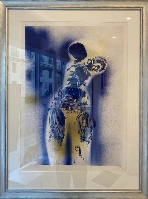 Lithograph Yves Klein (19281962) / Anthropométrie (ANT 7) by Artistes