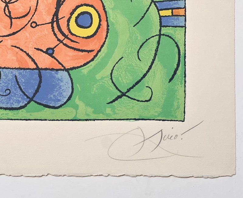 Ubu roi (planche 12) (Lithograph) - Joan  MIRO